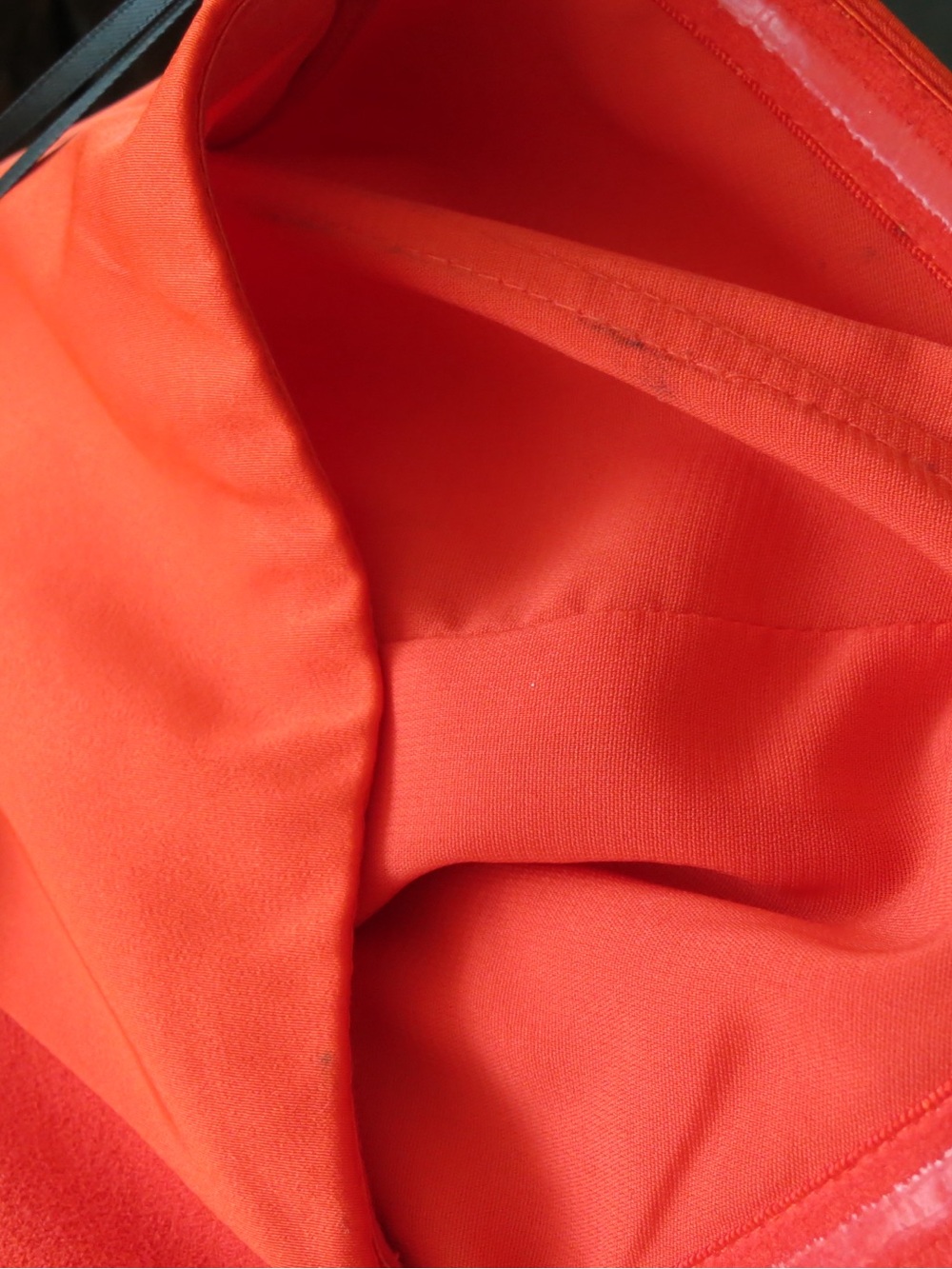 NBD Bright Red-Orange One-Shoulder Mini Dress - Picture 13 of 14
